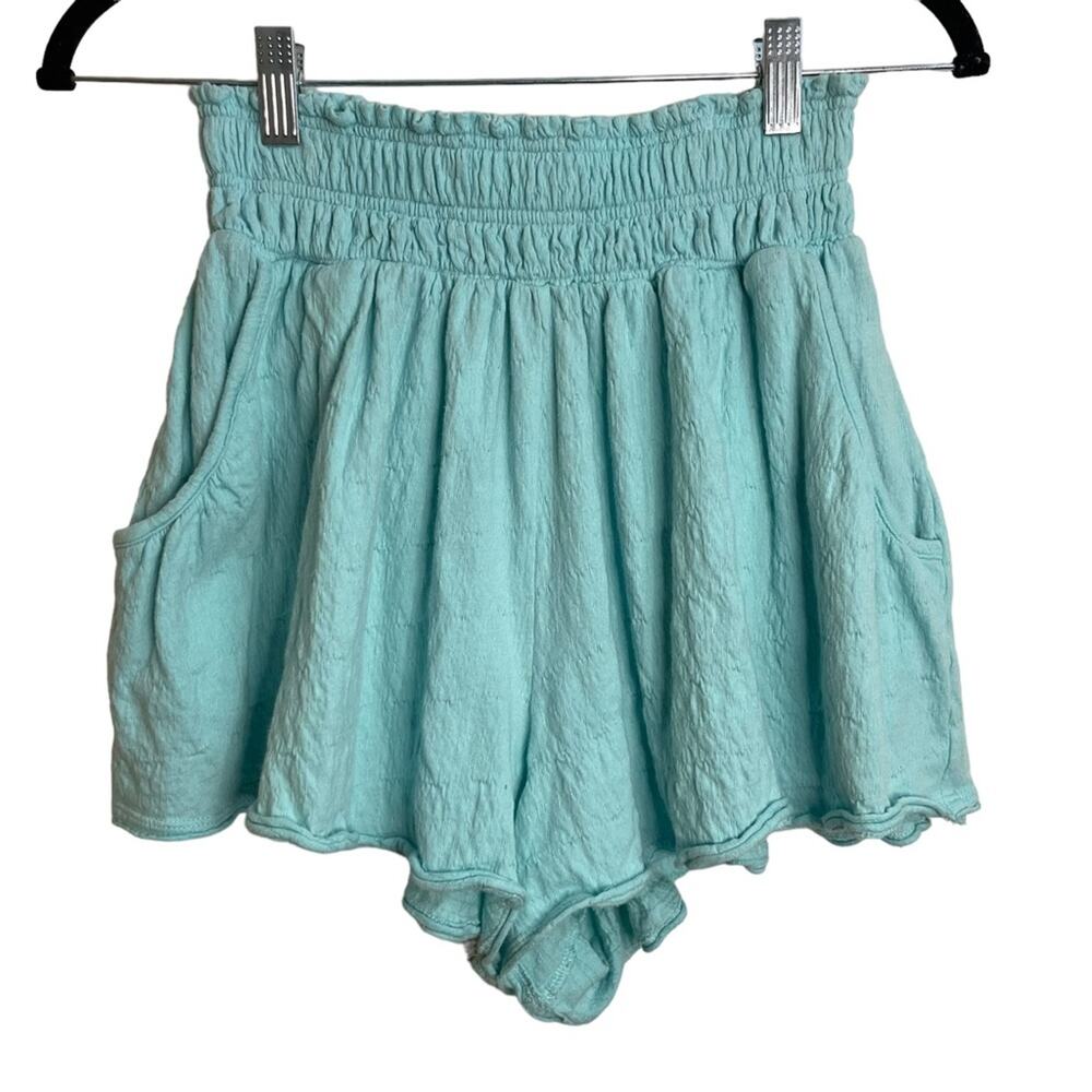 Anthropologie Daily Practice Kimberly Fresh Mint Shorts - Picture 2 of 6